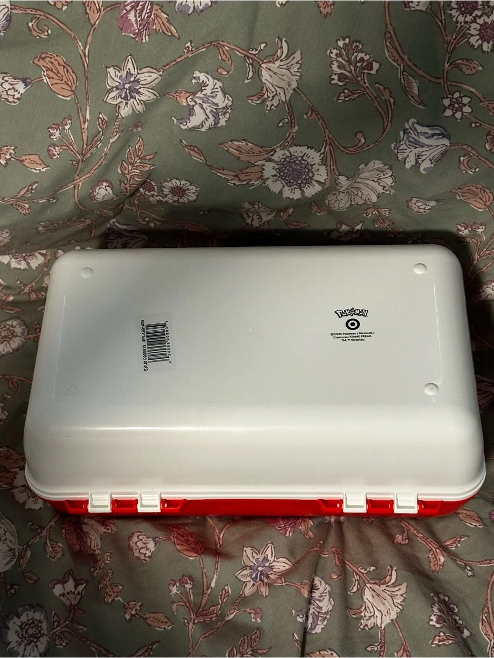 POKEMON x Target Caboodles Case Red/White Limited Edition
